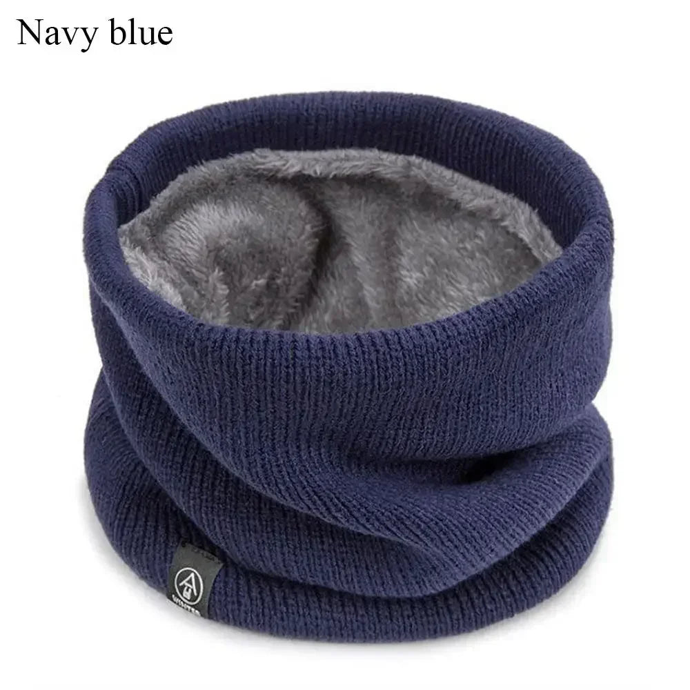 Fashion Soft Knitted Neck Warmer, Women/Men Sports Scarf with Face Cover for Winter Skating Running and Hiking