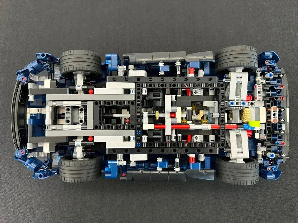 Technical MOC 42154 GT Sports Car Building Blocks 1:12 Scale Racing Vehicle Assembly Model Bricks Toys for Kids Adults Gifts