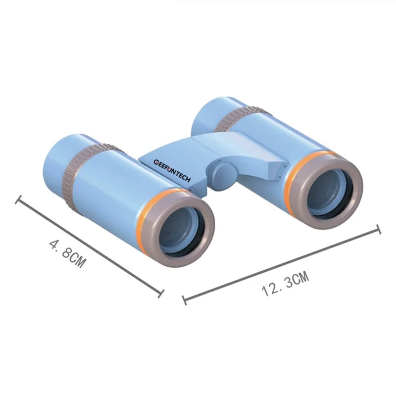 Hd Binoculars Detachable Spliced Mono-Binoculars Convert 10x Focus Children's Outdoor Exploration Science Education Physics Toys