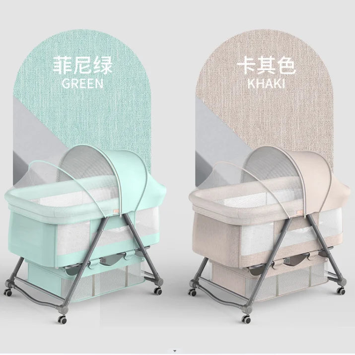 Babies Crib And Playpen Portable Baby Cot Playpen Travel Bed Multifunction Baby Crib Bed