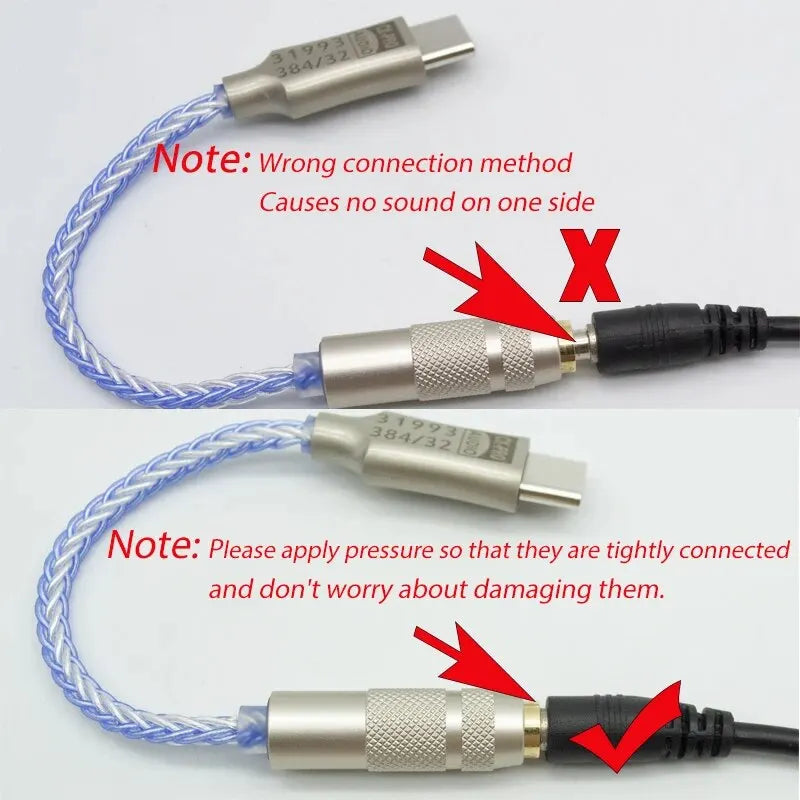 GraveAudio DA06 CX31993 HiFi USB DAC Type C To 3.5mm Headphone Amplifier Audio Decoder IEM AMP Mobile Phone Adapter