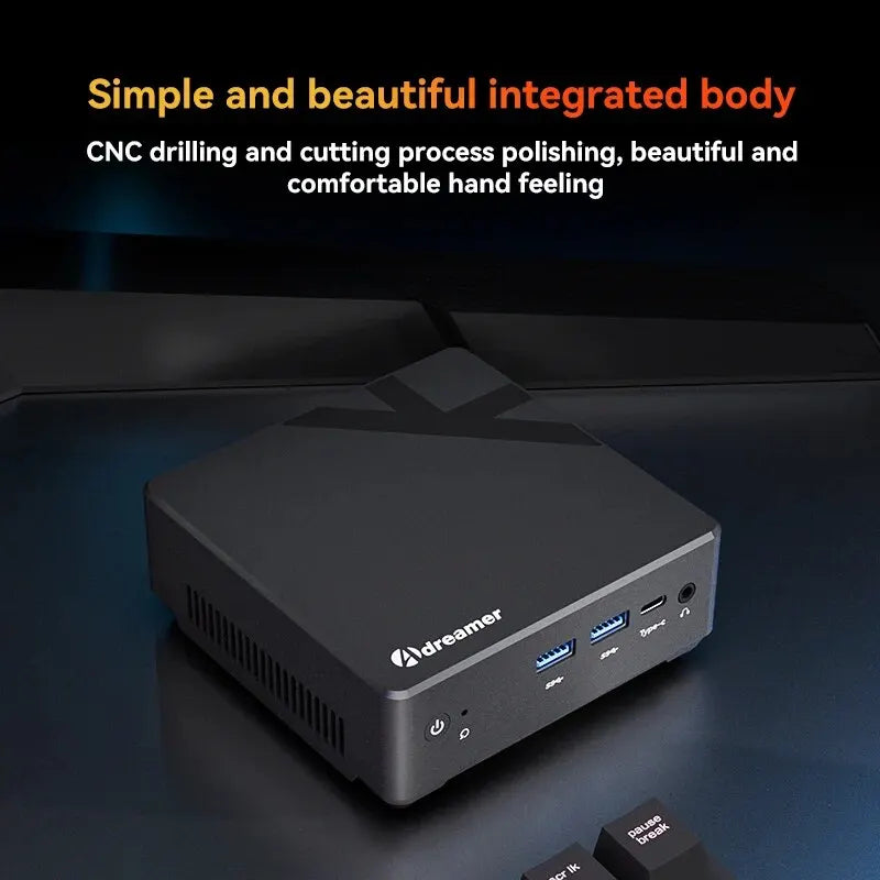 Factory Mini PC BOX Suitable For All Scenes True 4K 60Hz UHD Synchronous Display LPDDR5 4800MHZ Ultra-Fast Operation Hot Selling