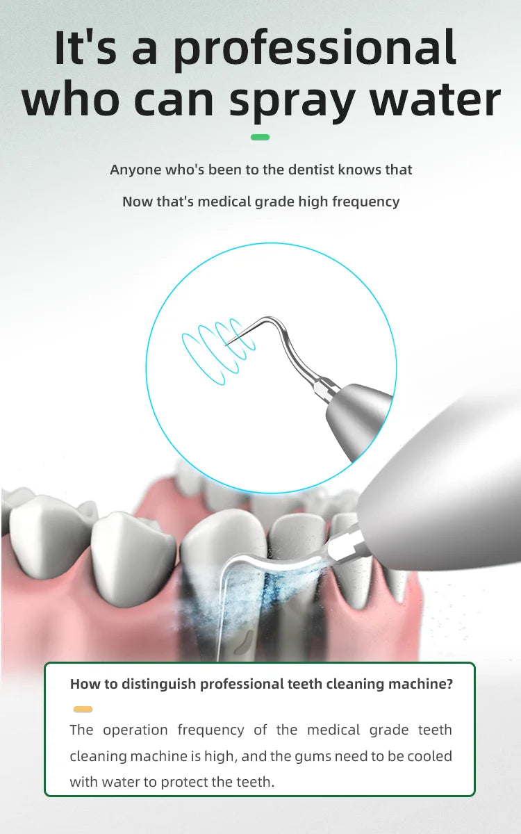 INSEX B-type ultrasonic medical dental cleaning machine, pet beauty salon, dental stone removal, dental cleaning machine