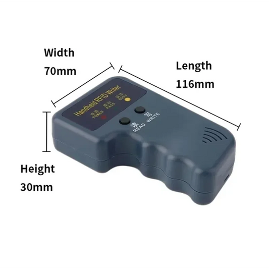 5YOA Handheld 125KHz EM4100 TK4100 RFID Copier Writer Duplicator Programmer Reader EM4305 T5577 Rewritable ID Keyfobs Tags