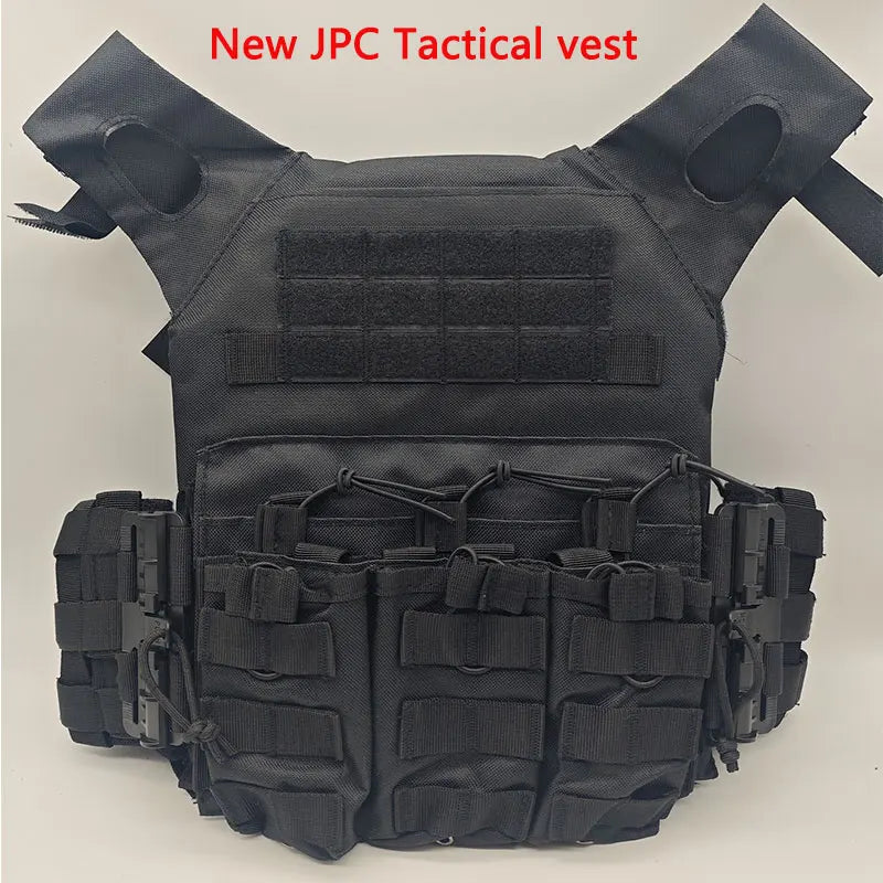 New Tactical Vest JPC Quick Release Buckle Triple Magazine Pouch Hunting Carrier Airsoft Accessory MOLLE Army CS Game Vest Gear