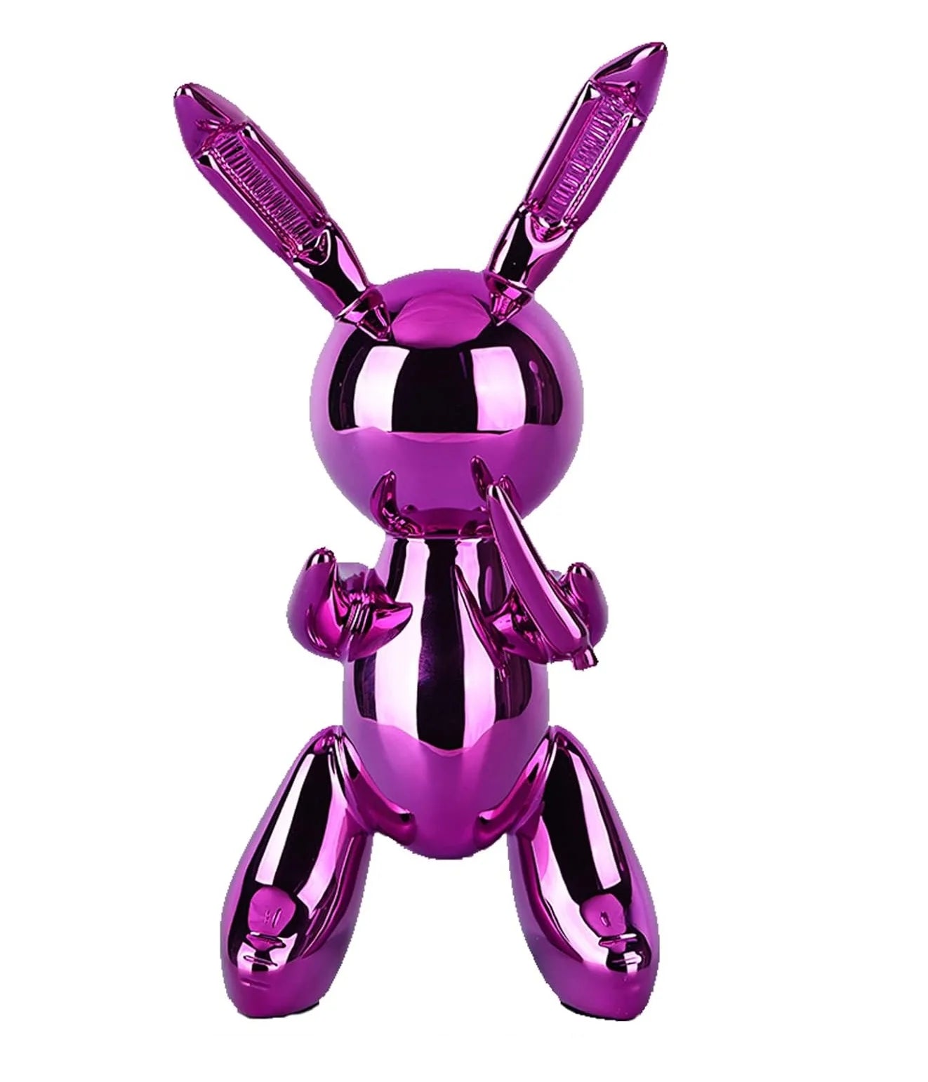 Cute Balloon Rabbit Statue Resin Sculpture Animal Figures Home Decor Modern Nordic Home Decoration Accessories for Living Room