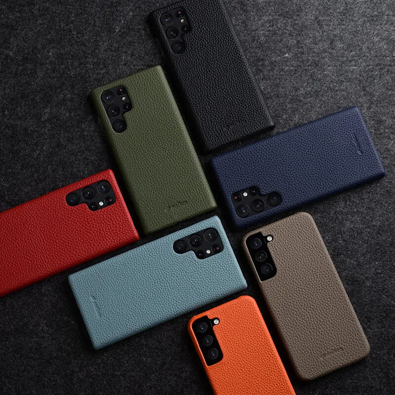 Melkco Real Leather Case for Samsung Galaxy S25 S24 S23 S22 S21 Ultra S22+ S23+ S24+ Plus Note 20 Genuine Handmade Phone Cover