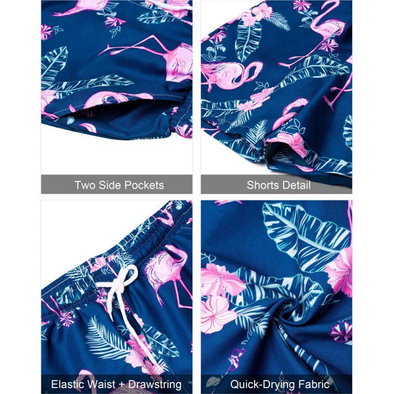 Fashion Summer Men's Short Sleeve Shorts Set Men's Solid Colour Button Down Shirt Drawstring Short Two Piece Hawaii Beach Suit