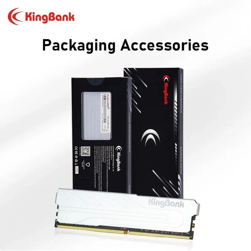 Kingbank DDR4 UDINMM 8GB 16GB 32G 3200MHz 3600MHz 4000Mhz XMP Heatsink Ram Memory for Desktop Gaming RAM With Heat Sink