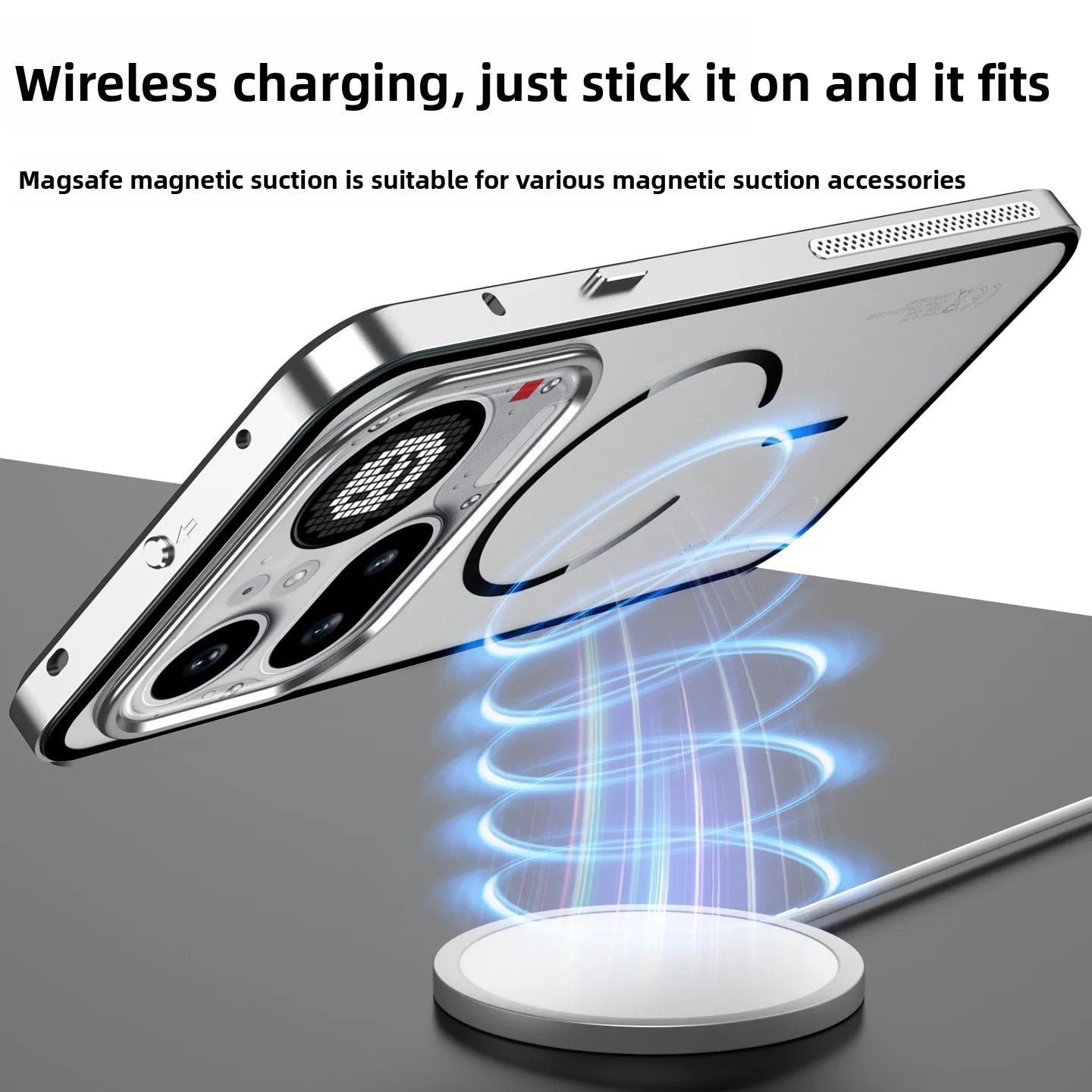 Magnetic Case For Nothing Phone 4A Pro Matte Texture Acrylic Cover Skin-friendly feel for Nothing Phone (4a) Shockproof Funda