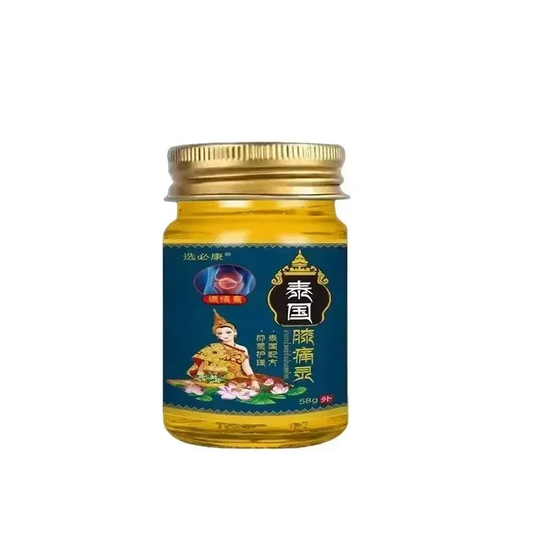 Thai Knee Pain Cream Knee Joint Sports Fatigue Injury Synovial Ointment Stimulate Blood Muscles and Joints Circulation To Relax