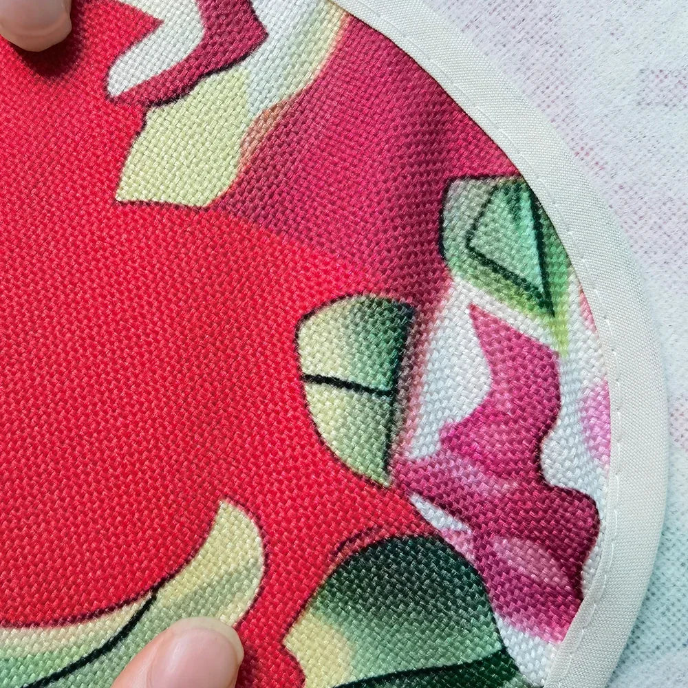 Ins Fashionable Fruit Strawberry Peach Sleeveless Circle Cute Halter Neck Parent-Child Apron Kitchen Household Dressing Bib