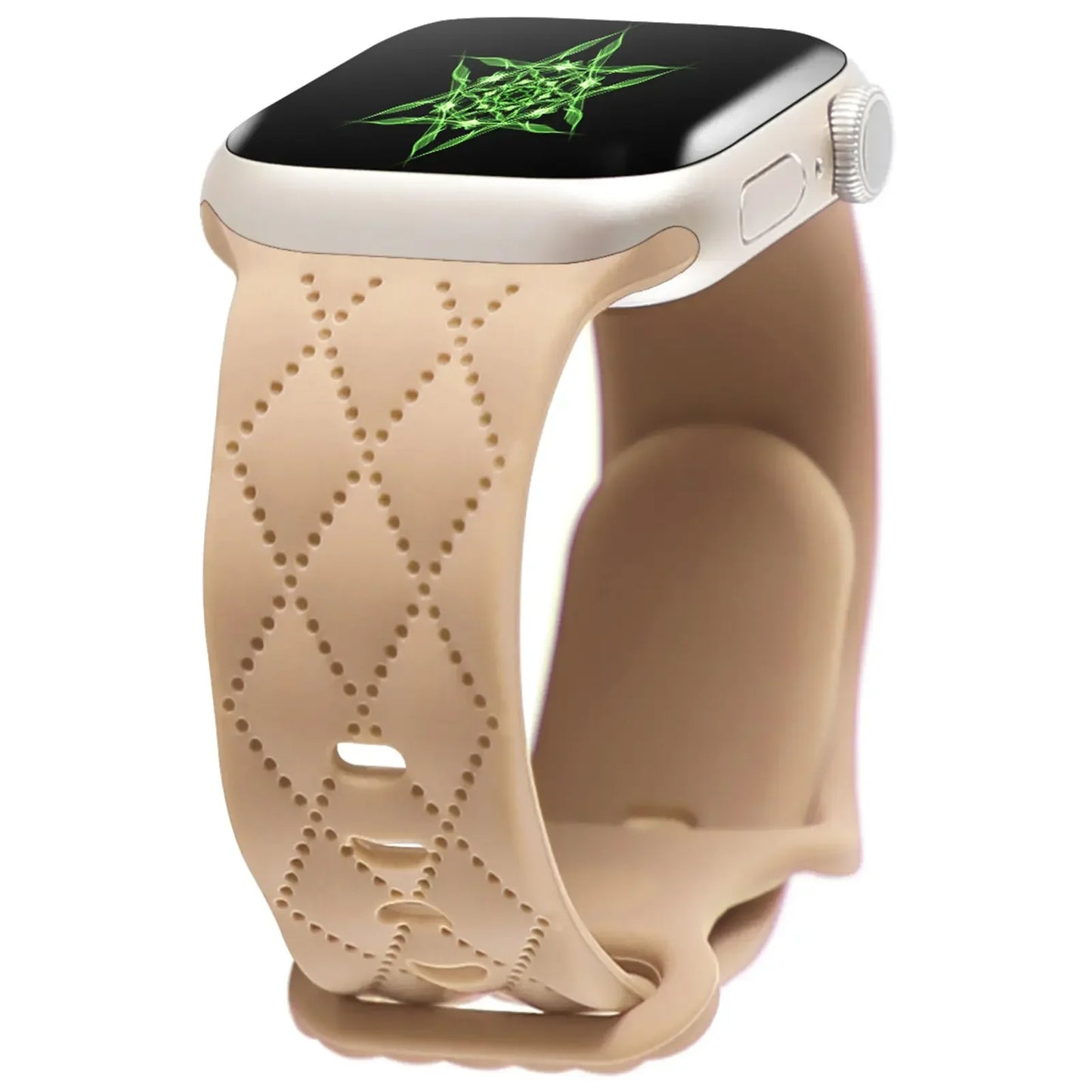 Engraved Silicone strap For Apple Watch Band 42mm 44mm 45mm 41mm 49mm 40mm bracelet correa iwatch Series 8 9 SE 7 6 5 4 3 Ultra