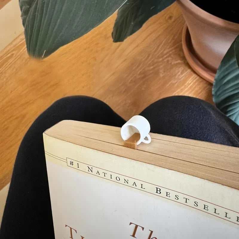 Bookmark PU Leather Book Page Marker Corner Marker for Reading