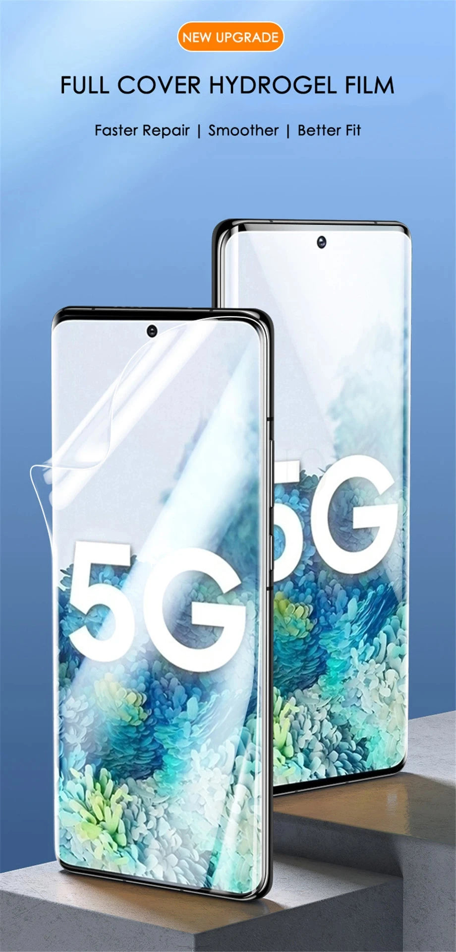 4Pcs Screen Protector Hydrogel Film For Samsung Galaxy S24 S23 S22 S21 S20 Ultra Plus Fe A54 A34 A52 A53 A12 A32 A51 Accessories