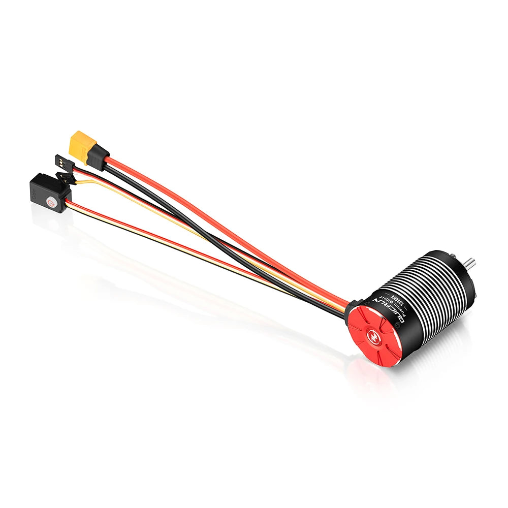 Hobbywing Quicrun Fusion 8ight 2-in-1 80a 2300kv Brushless Sensored Motor Esc Integrated For 1/8 Rc Car Rock Crawler Power Syste
