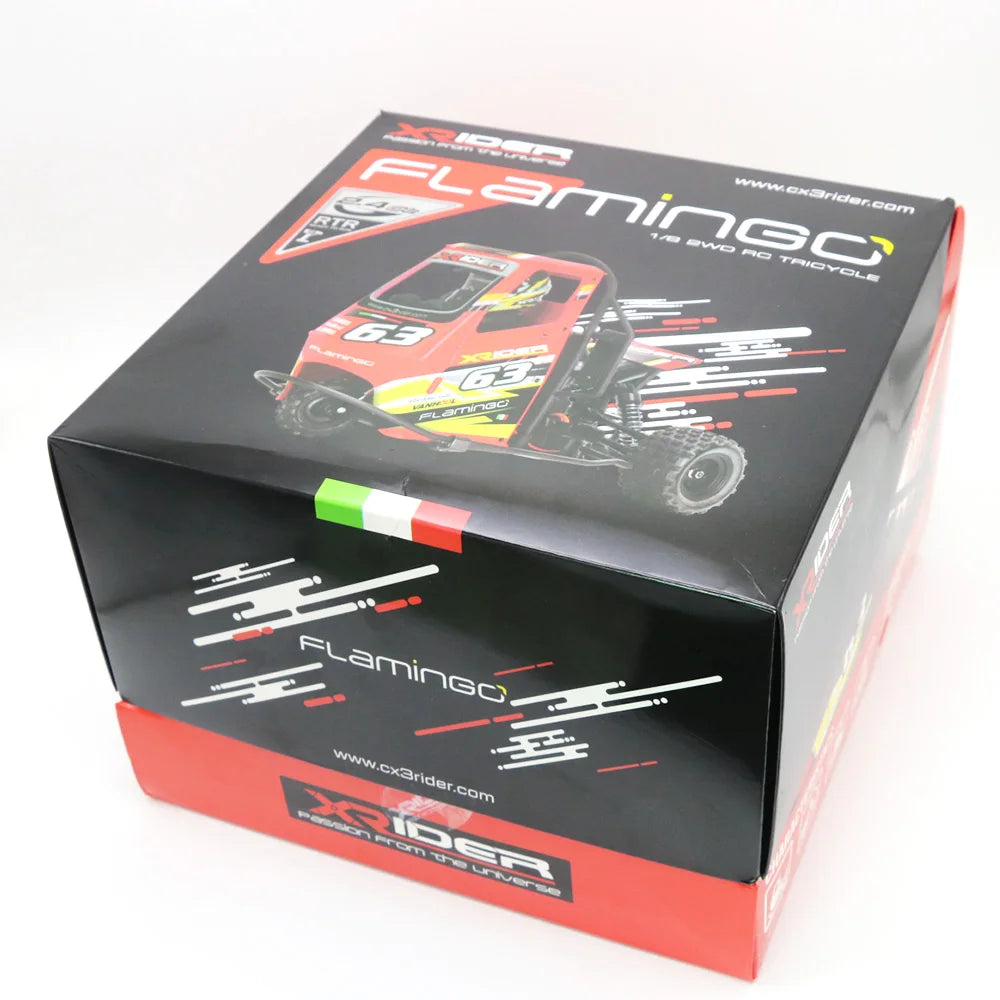 RC Car Remote Control Car 2.4G X-Rider 1/8 Piaggio Ape 1:8 2WD Kids Battery Powered Drift Cars RTR