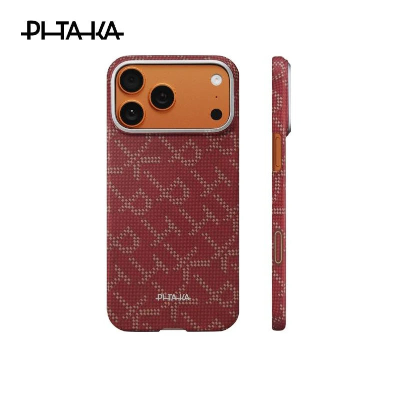 PITAKA Carbon Fibre Case for iPhone 16/17 Pro Max/16/17 Pro Magnetic Phone Antifall Protective Cover Pitaka Cases Birthday Gifts