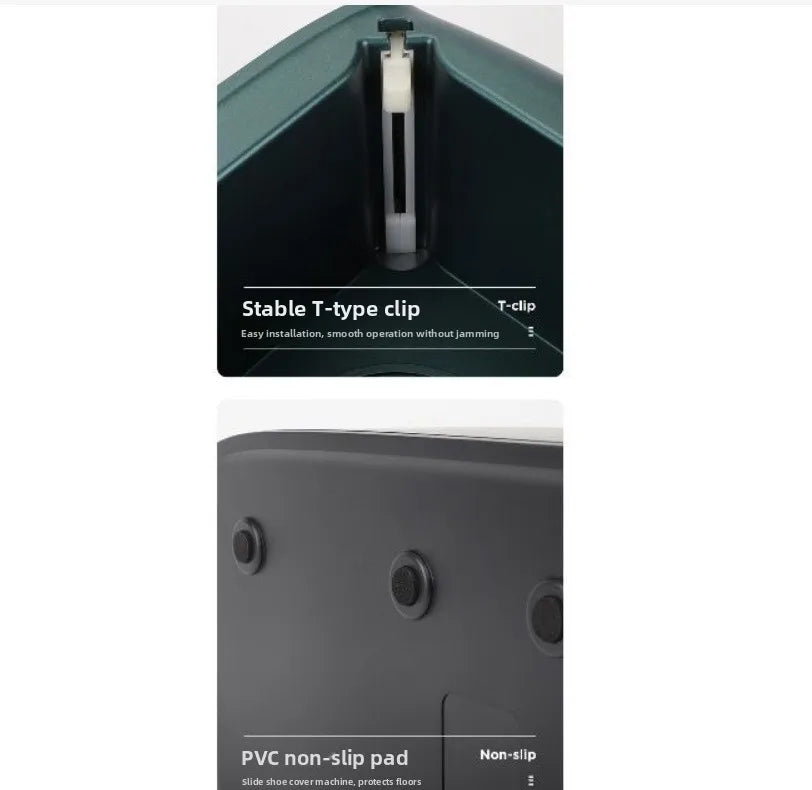 Smart Automatic Home Use Shoe Cover Machine Disposable Indoor Entrance Shoe Film Maker Dustproof Foot Covering Device