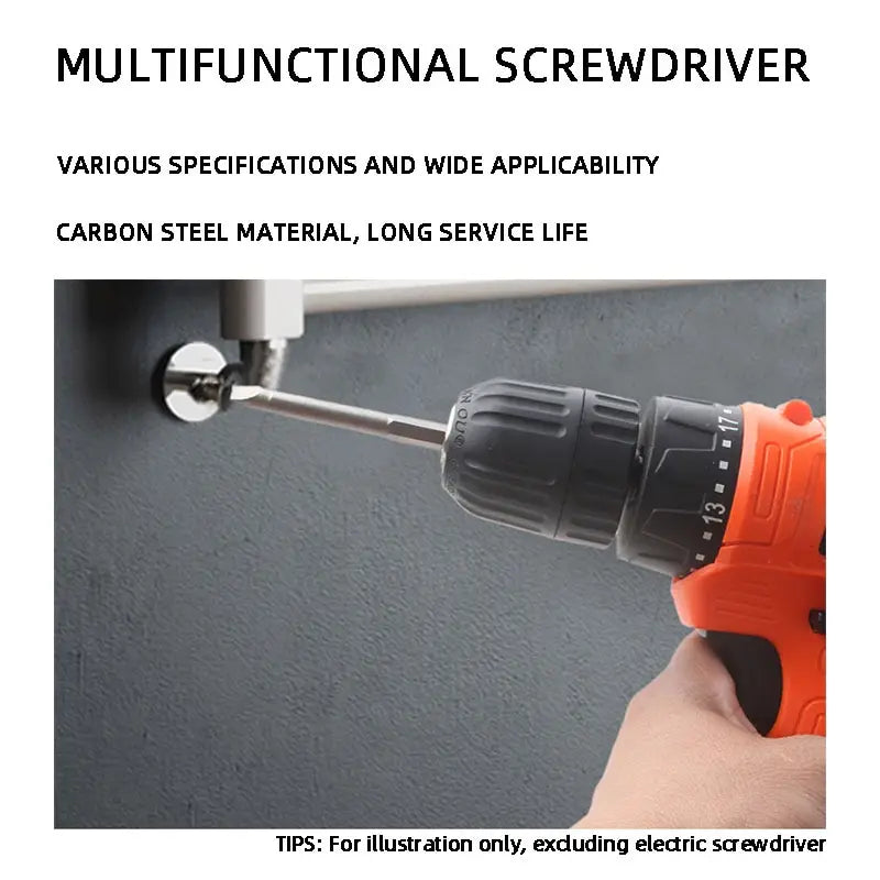 50-in-1 Multi-specification Electric Screwdriver Set Mobile Phone Computer Repair and Dismantling Precision Screwdriver Bit Set