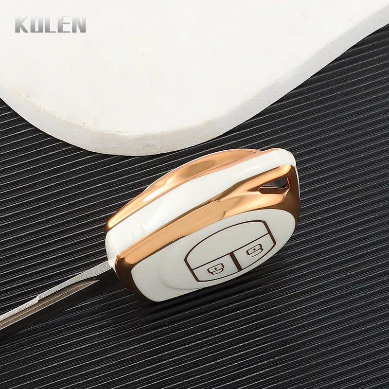 TPU Car Remote Key Case Cover Shell Fob For Suzuki Swift Grand Liana SX4 Window Vitara Amagatarai Alarm Keychain Accessories