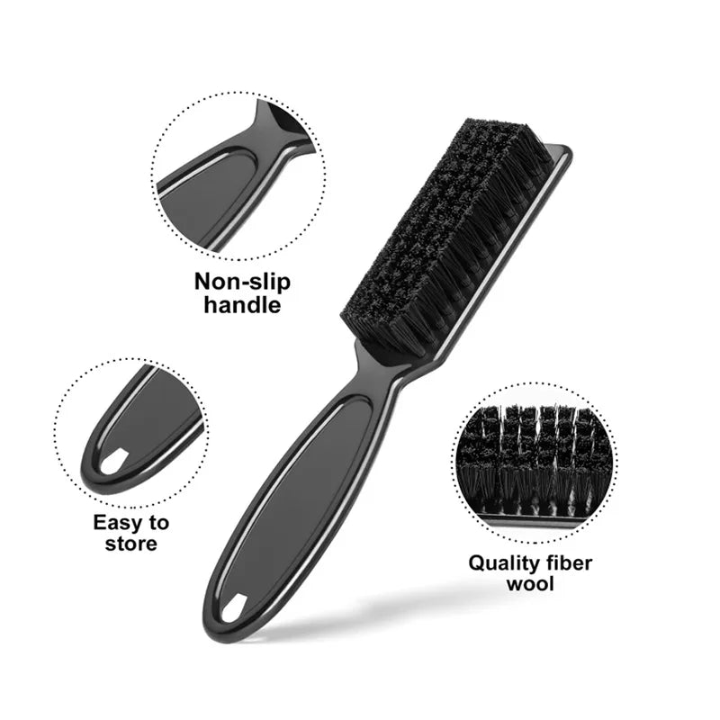 Men Beard Comb Mustache Grooming Brush Barber Soft Hair Cleaning Brush Portable Travel Face Duster Broken Hair Remove Comb