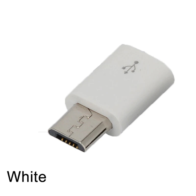 1pc Type C Female To Micro USB Male Adapter Converter Connector
