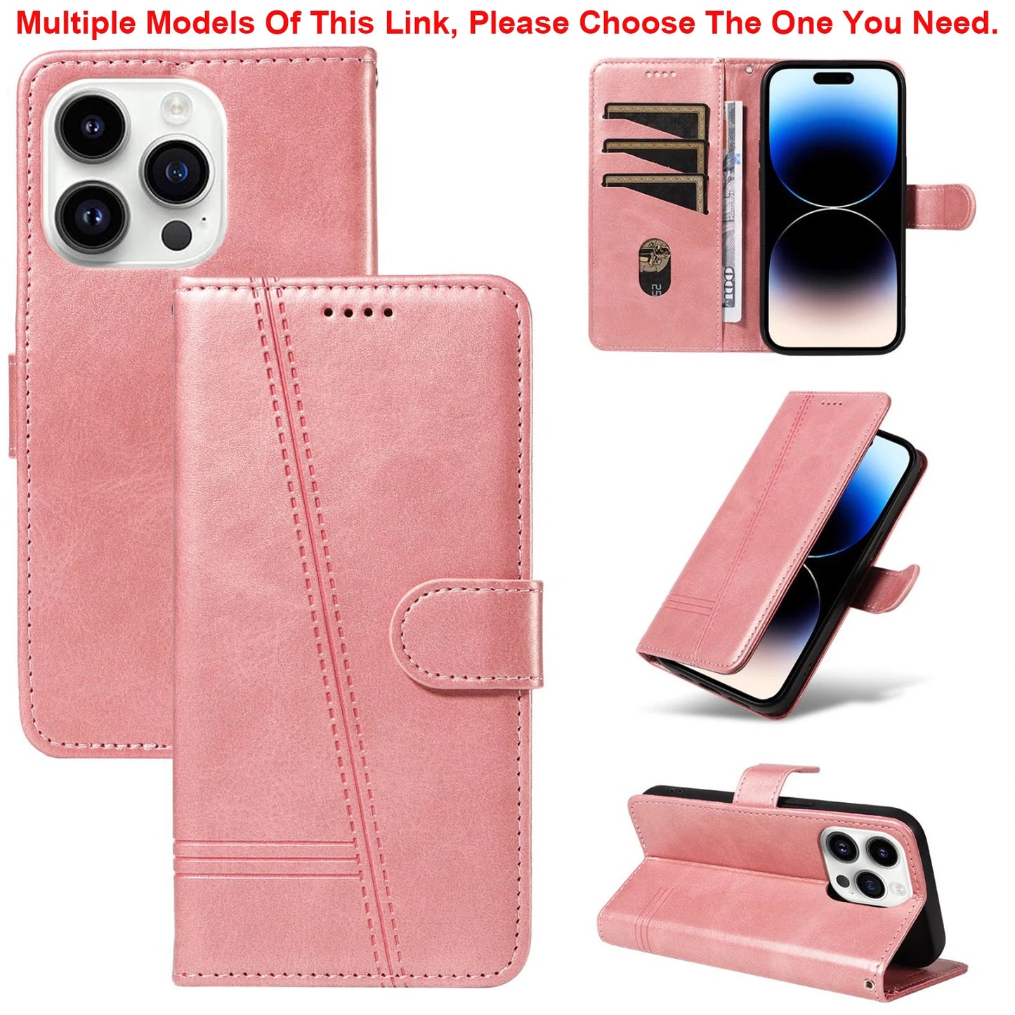 Wallet Magnetic Flip Leather Case For Huawei Mate 60 Pro Plus 20 10 Lite P70  P30 P20 P10 P9 P8 Nova Y90 Y70 3 12 SE 4G P Smart