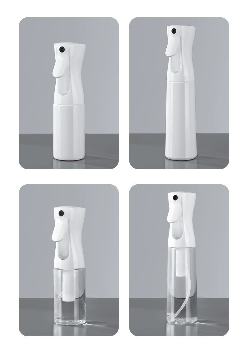 200ml Hairdressing Spray Bottle Barber Hair High Pressure Water Can Salon Refill Bottle Beauty Atomizer Container