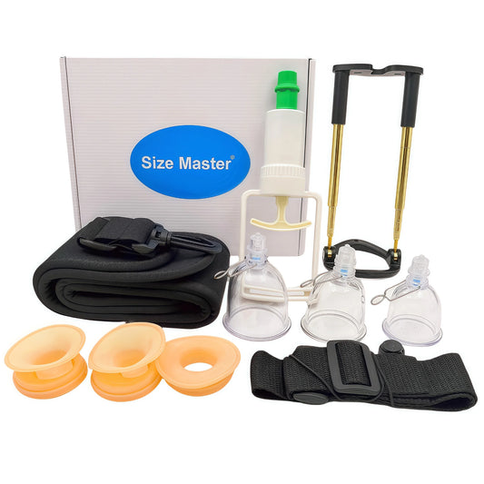 New Vacuum cup set for male penis lasting and enlargement training more vacuum power and different sizes for each Man
