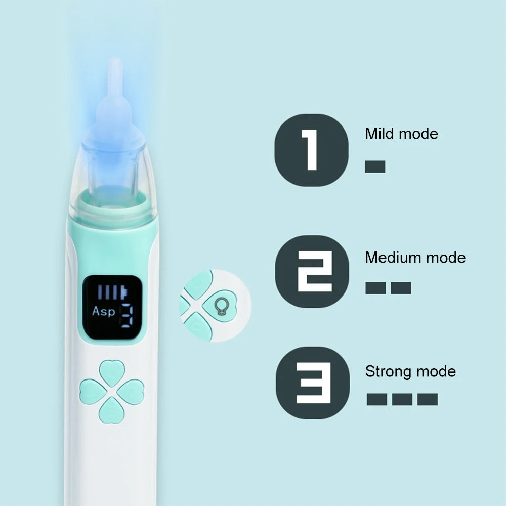 Baby Electric Nasal Aspirator 2025 New Pattern Charging Version Newborn Baby Nasal Aspirator Suck Out Prevent Nasal Congestion