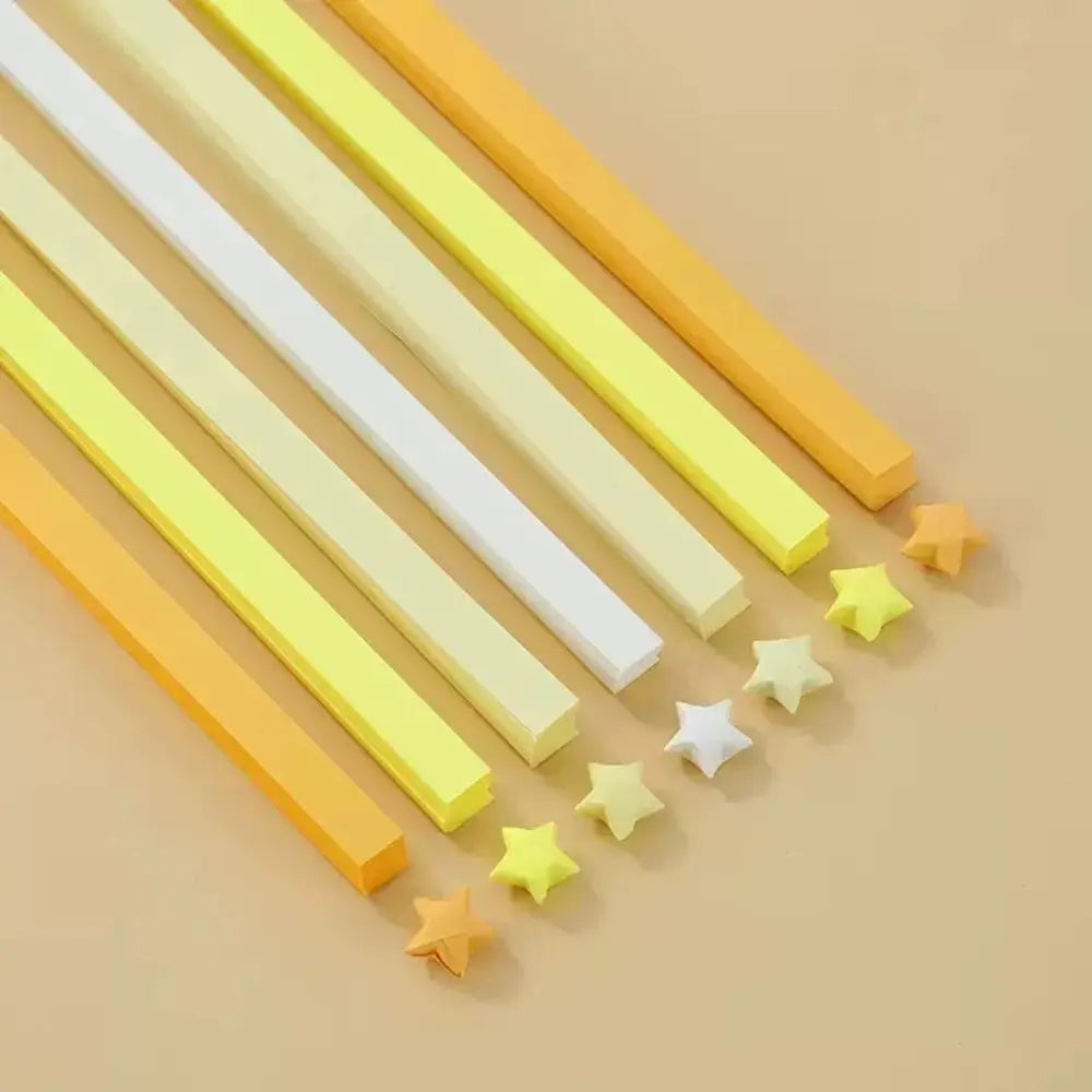540 Sheets Origami Paper Stars DIY Hand Crafts Origami Lucky Star Paper Folding Origami Star Paper Strips for Paper Arts Crafts