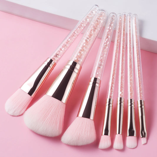 Makeup Brush Sets,7pcs Creative Portable Multifunctional Cosmetic Brush For Making Up Supply