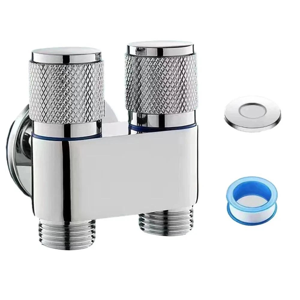 Universal 1/2 Thread One Into Three Out Faucet Kitchen Stainless Steel Inlet Valve Fitting Valve Toilet Bathroom Fittings