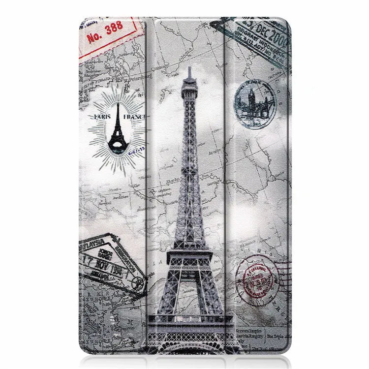 For Samsung Galaxy Tab S5e Case 10.5'' SM-T720/T725 2019 Auto Wake Sleep PU Leather Cover Slim Tri-Fold Stand Tablet Case Funda