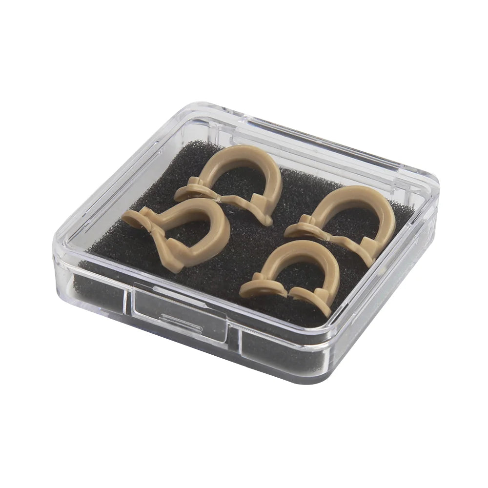 High Quality 4pcs/box Dental Dam Clips Resin Barrier Clamps Rubber Sectional Matrix Band Molar Clips Dental Rubber Dam Clip