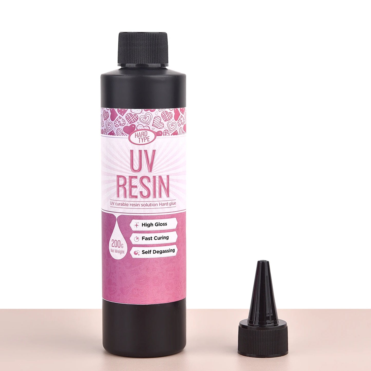 20g/50g/100g UV Epoxy Resin Glue DIY Jewelry Making High Transparency Fast Drying High Hardness Glue UV Lamp DIY Craft Decor