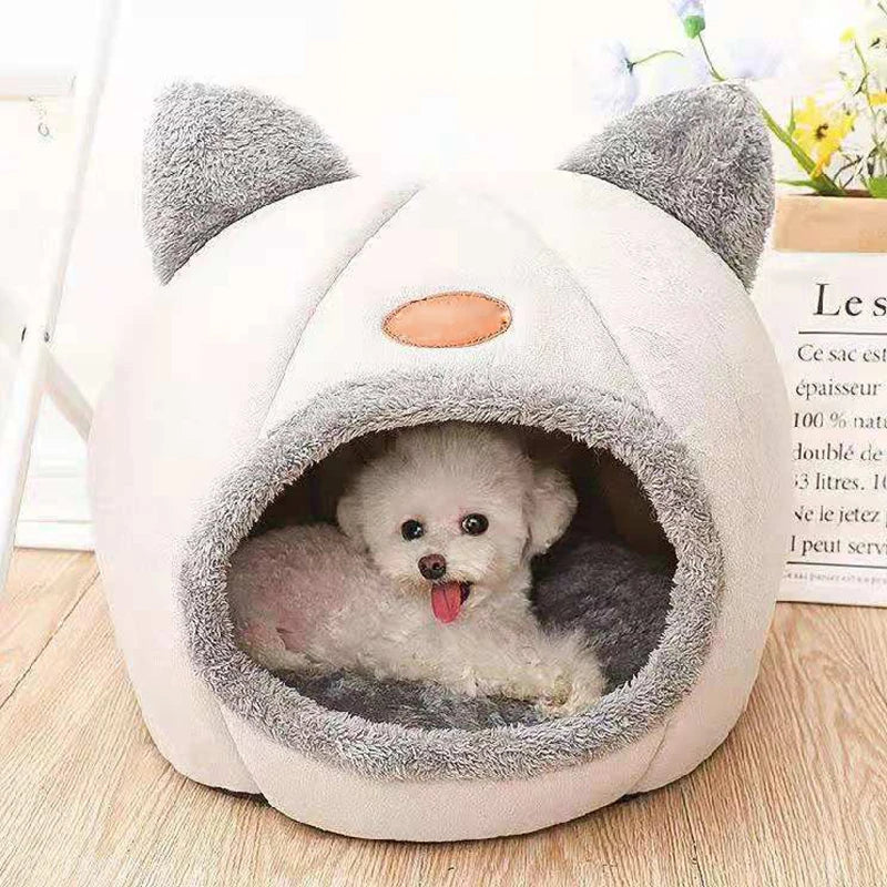 2024NEWCat House Cat Bed Pet Bed Soft Whole Washable Winter Pet Cushion Pet Cushion Cat Dog Rabbit Bed
