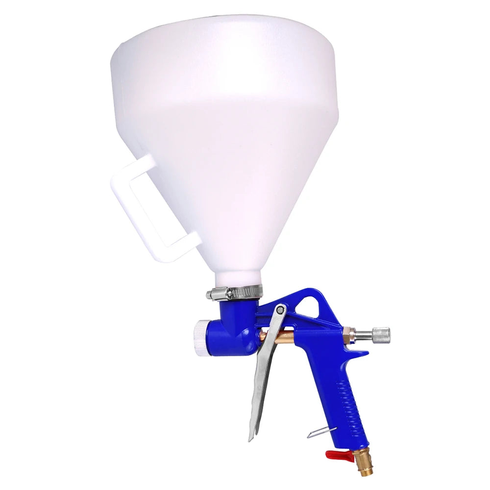WENXING Air Hopper Spray Gun Paint Texture Tool Drywall Wall Painting Sprayer with 3 Nozzle