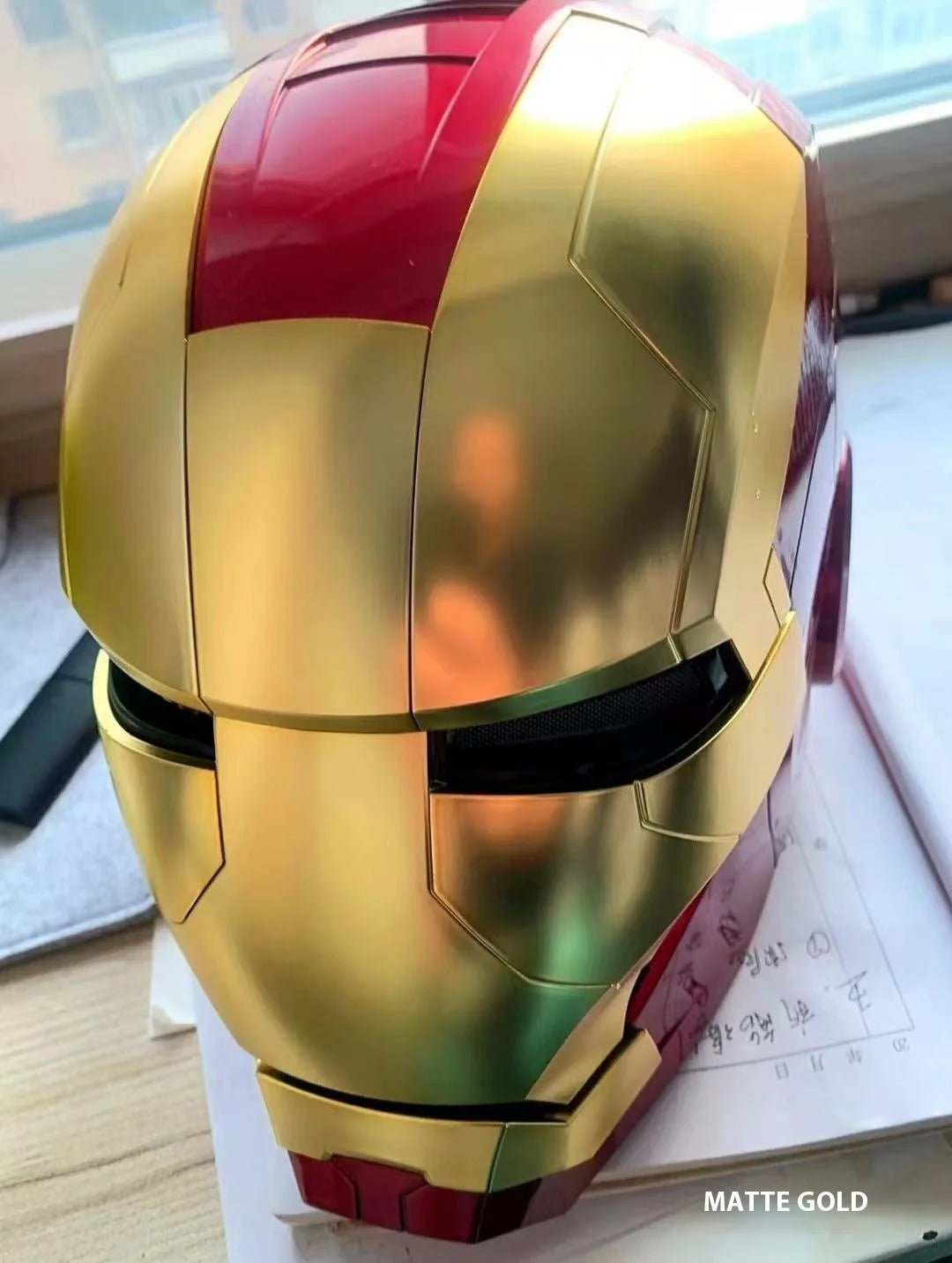 Jarvis Iron Man Helmet Mk5 Real Man Wearable And Deformable Voice Controlled Electric Opening And Touching Remote Control Ak Diy