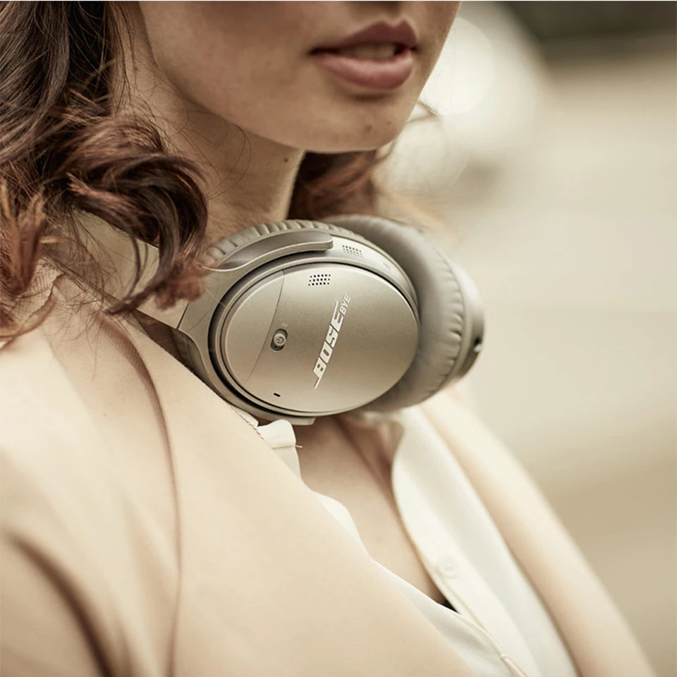BOSEbye QC35II Wireless Bluetooth Headphones Over Ear Hifi Stereo Headset True Sports Earphones Music Player with Mic