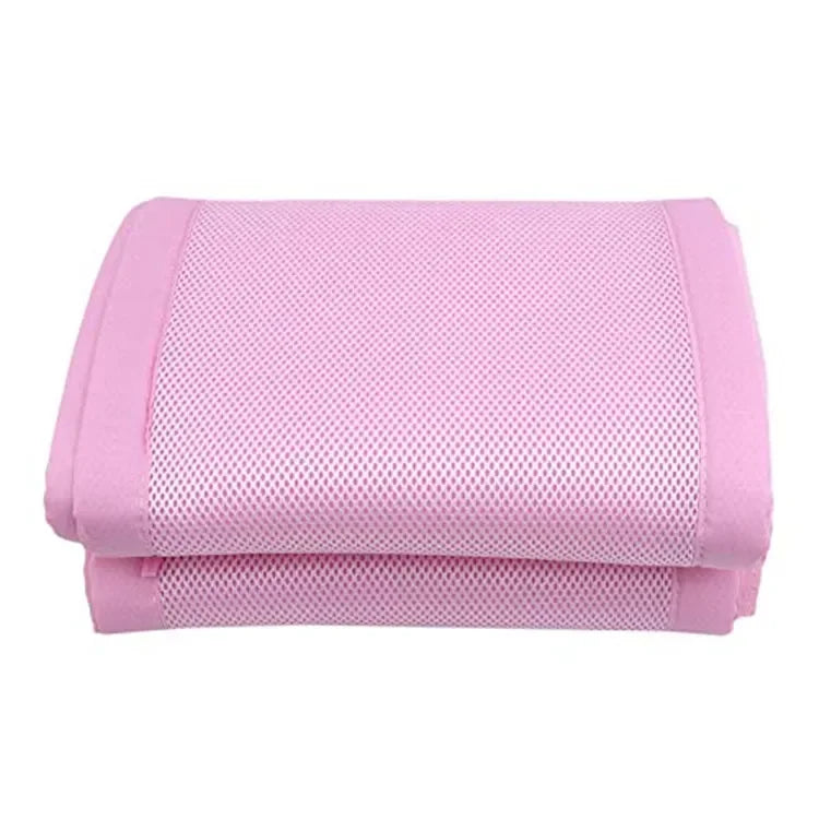 Breathable Bed Rail Bumper for Baby Safety Multi-Color Soft Mesh Toddler Bed Rail Guard for 4-Panel and Small Baby Cribs