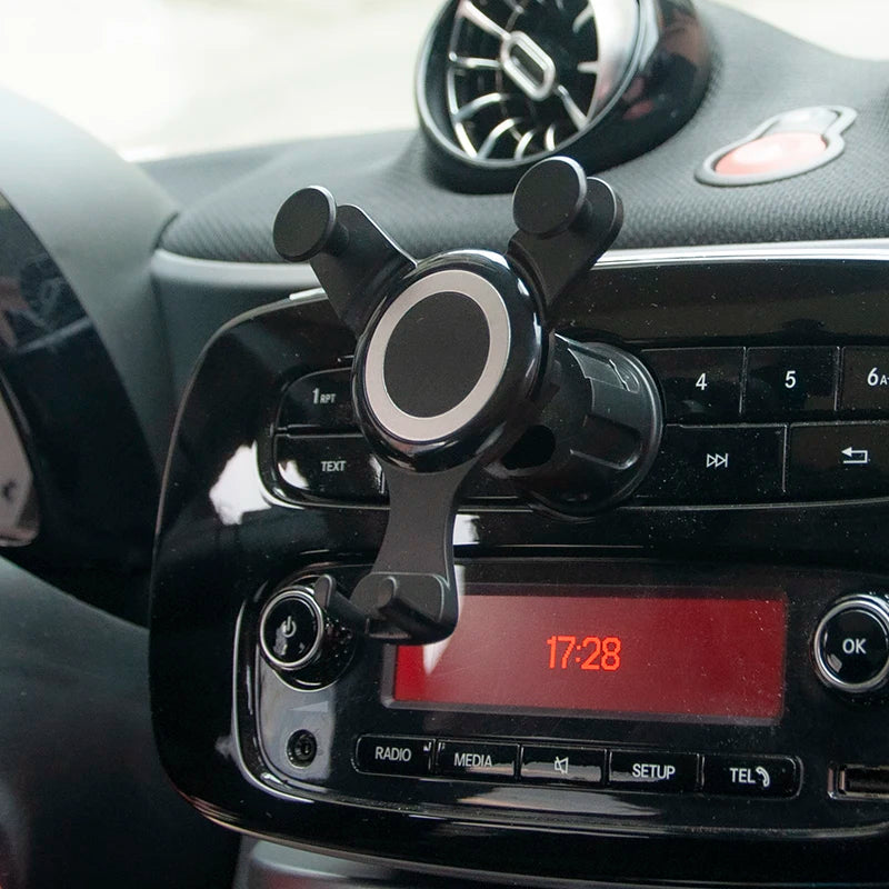 Cell Phone Holder Mobile Bracket Stand Radio Panel decicated base  For Mercedes Smart 453 Fortwo Forfour,Car Interior Supplies
