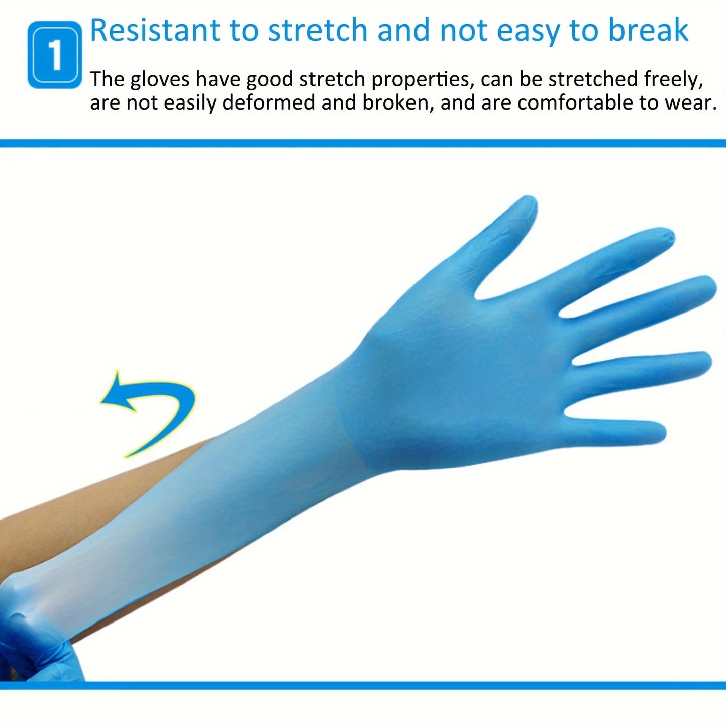 Washing Gloves Disposable Nitrile glove FoodGradeSpecial Household Sterile Hand Protection Oil-proof Waterproof Non-slip Gloves