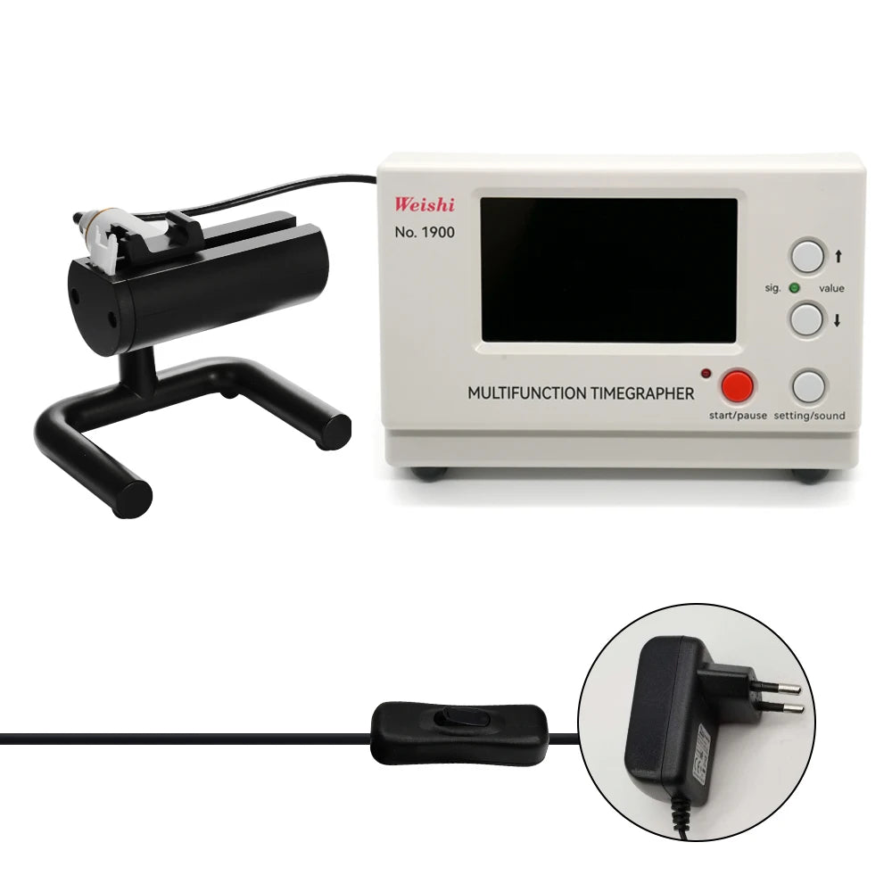Weishi NO. 1900 Timegrapher Mechanical Watch Timing Tester Machine Multifunction Auto Calibration Timer Machine