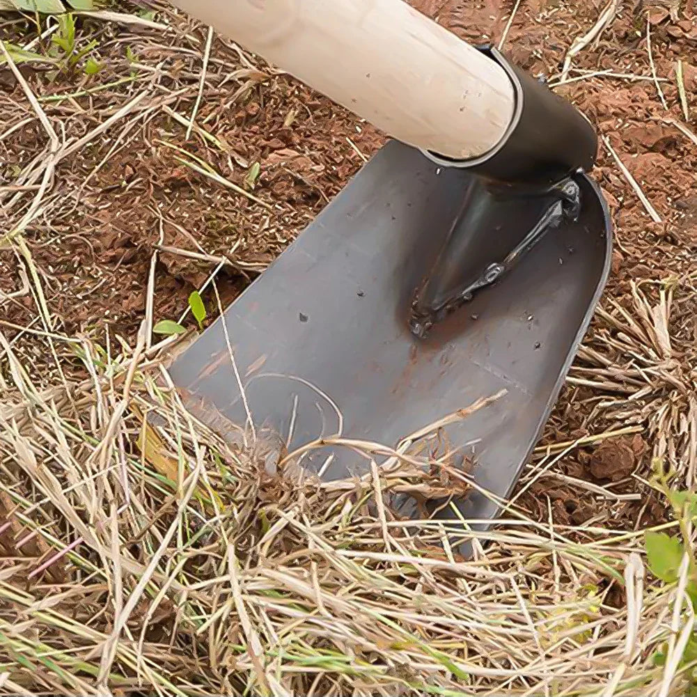 Durable Hoe for Digging Soil Agricultural Hoe Forging Weeding Hoe for Planting Vegetables and Flowers