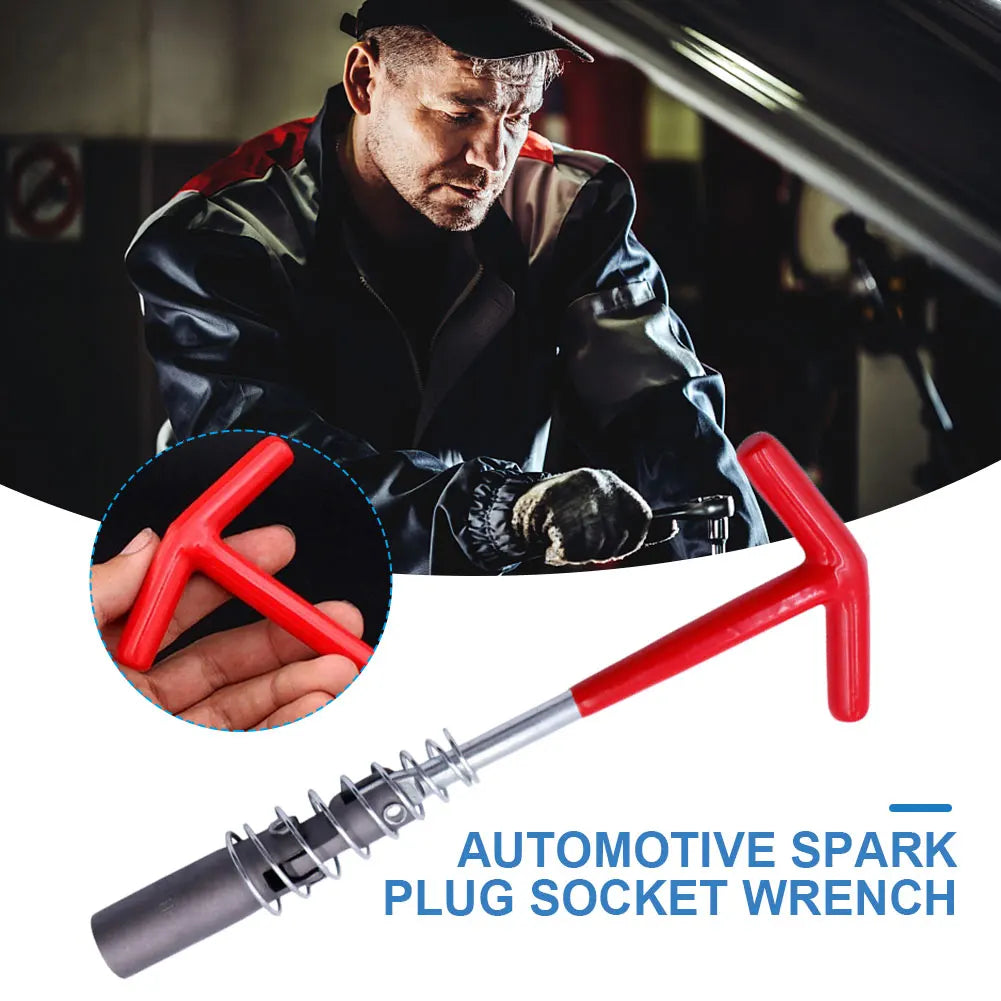 Universal 14mm/16mm/21mm Spark Plug Removal Tool Wrench 360 Degree Rotation Spark Plug Removal Socket Wrench Auto Repair Tool