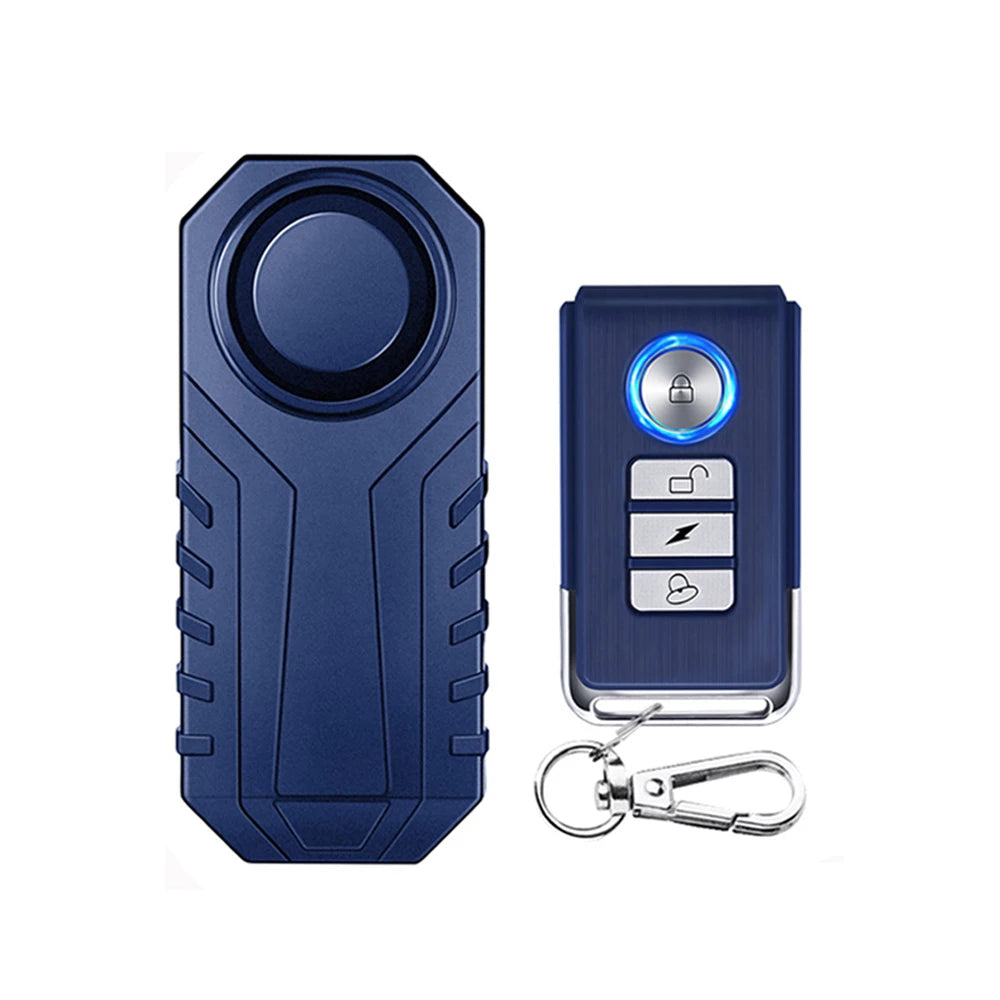 Gadpow Motorcycle Bike Wireless Remote Control Alarm Vibration Sensor 113dB Loud Waterproof Security Alarm