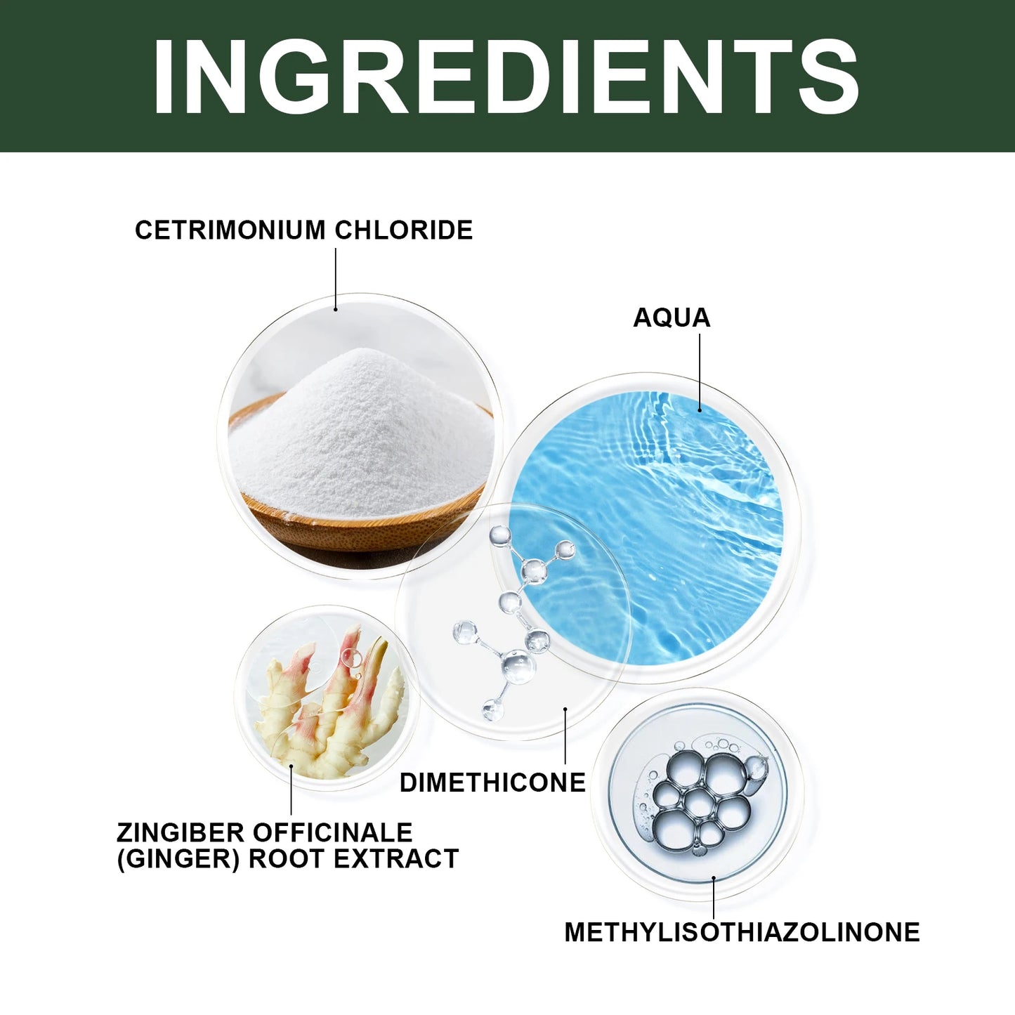 EELHOE Ginger Dense Hair Cream To Promote Hair Growth Relieving Hair Loss Scalp Massage Stimulate Hair Follicle Smoothing Care