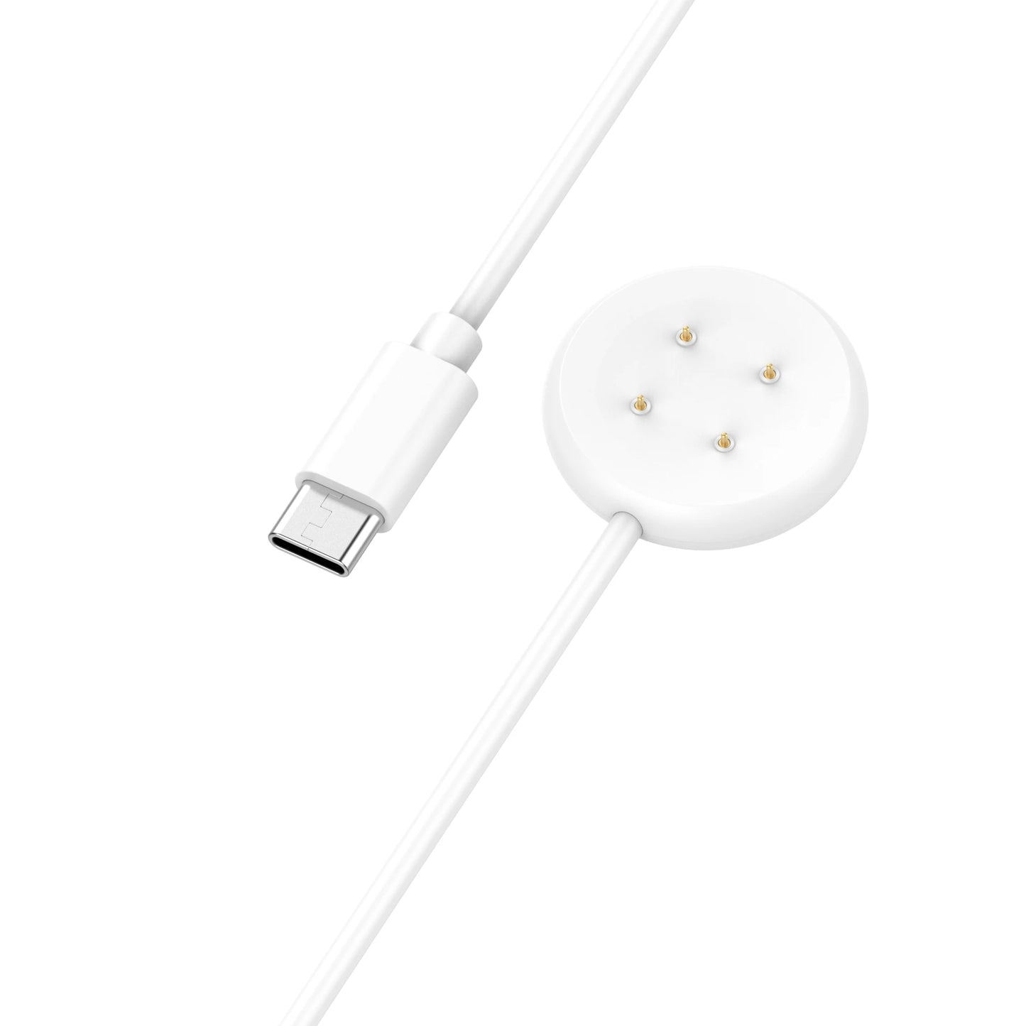 Pixel Watch 3 Charger for Google Pixel Watch 2 USB C Charging Cable Type-C 1m 3.3FT Black/White Cord Magnetic